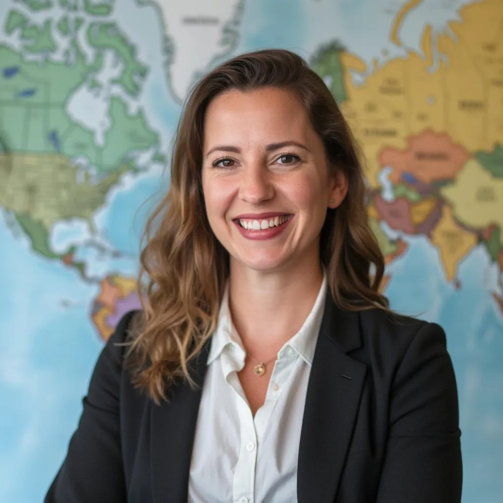 Portrait of Chloe Davis, Senior Export Consultant