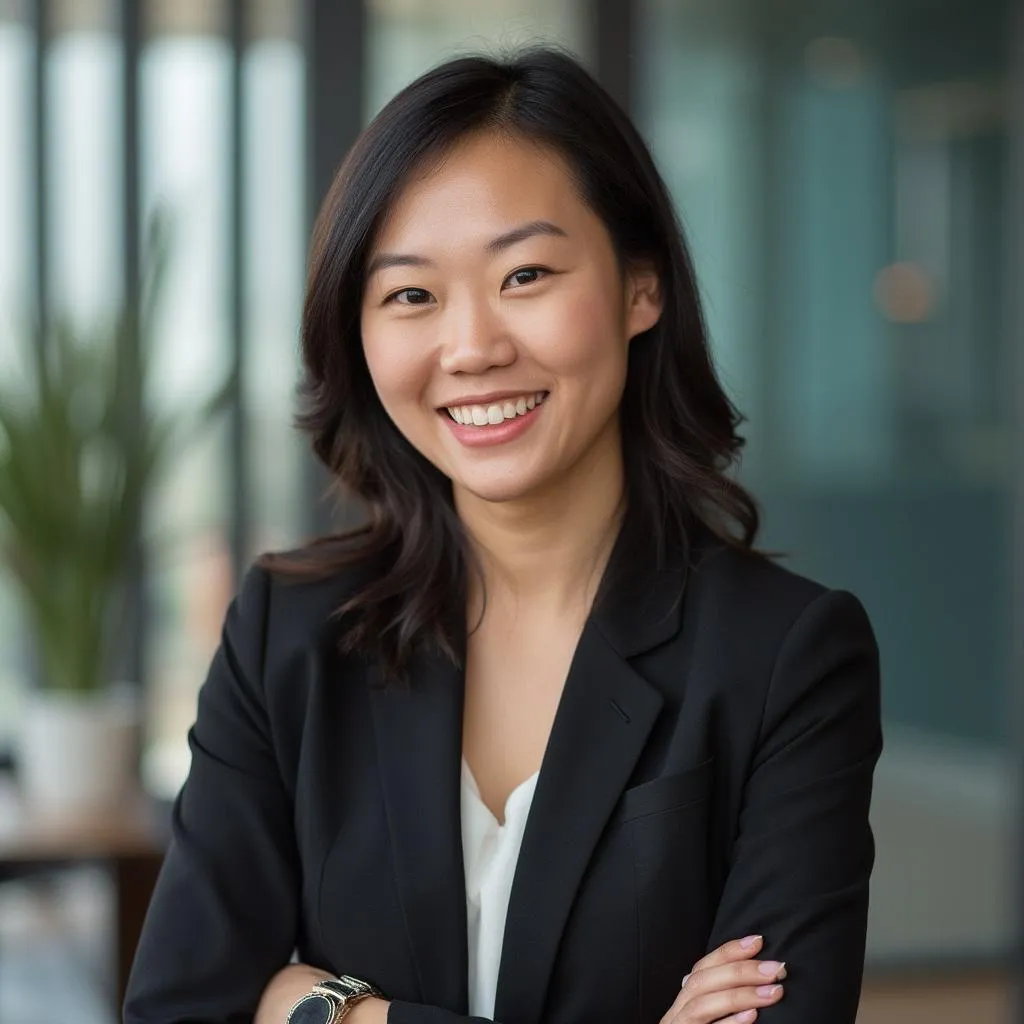 Portrait of Olivia Chen, Managing Director